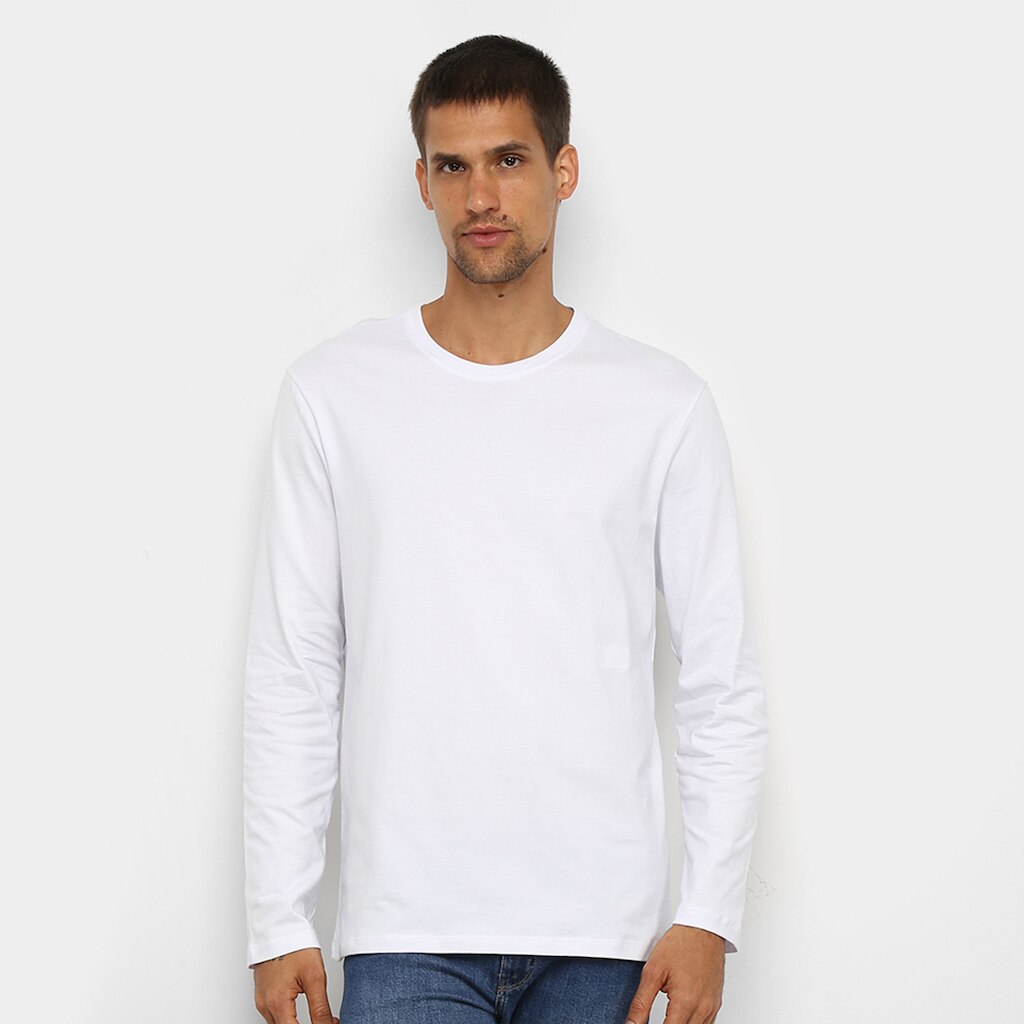 Camiseta Hering Manga Longa Masculina