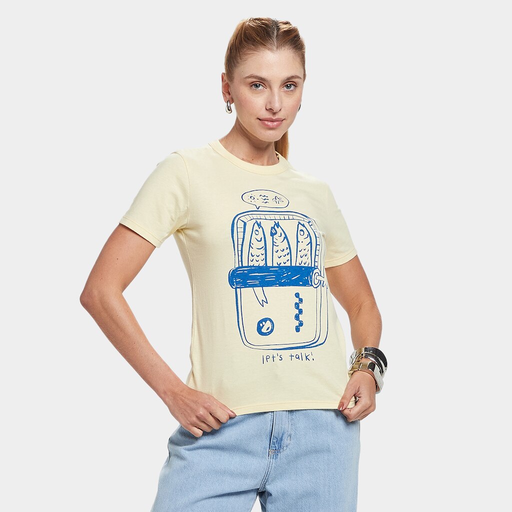 Camiseta Hering Premium Fresh Feminina