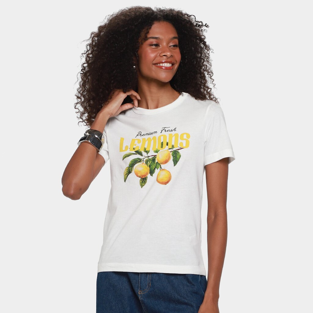 Camiseta Hering Premium Fresh Feminina