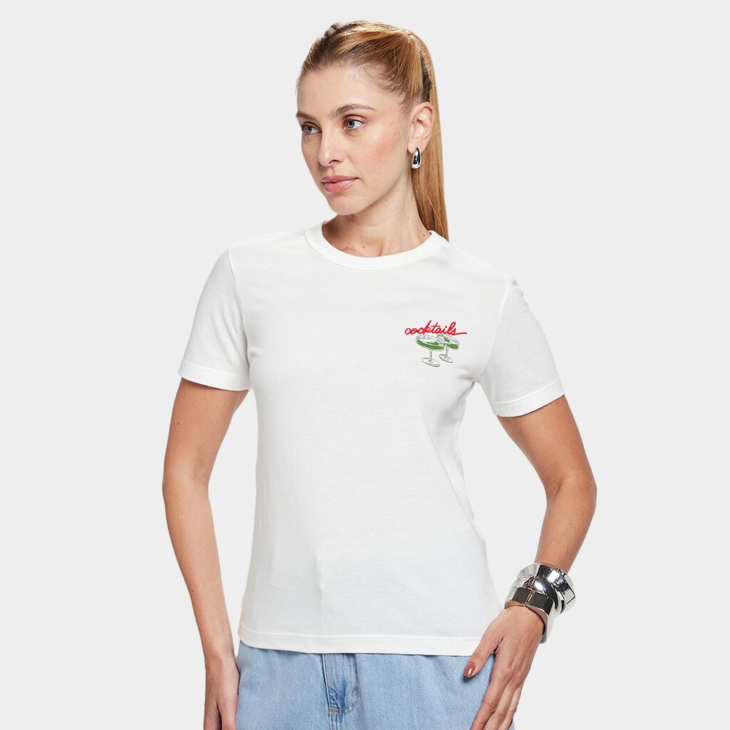Camiseta Hering Premium Fresh Feminina
