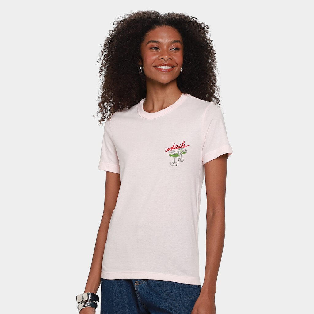 Camiseta Hering Premium Fresh Feminina