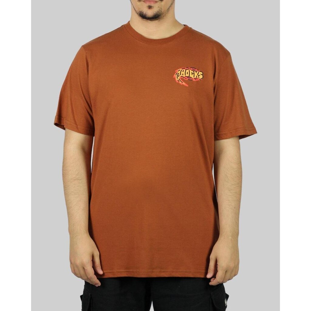 Camiseta Hocks Meteoro - Marrom