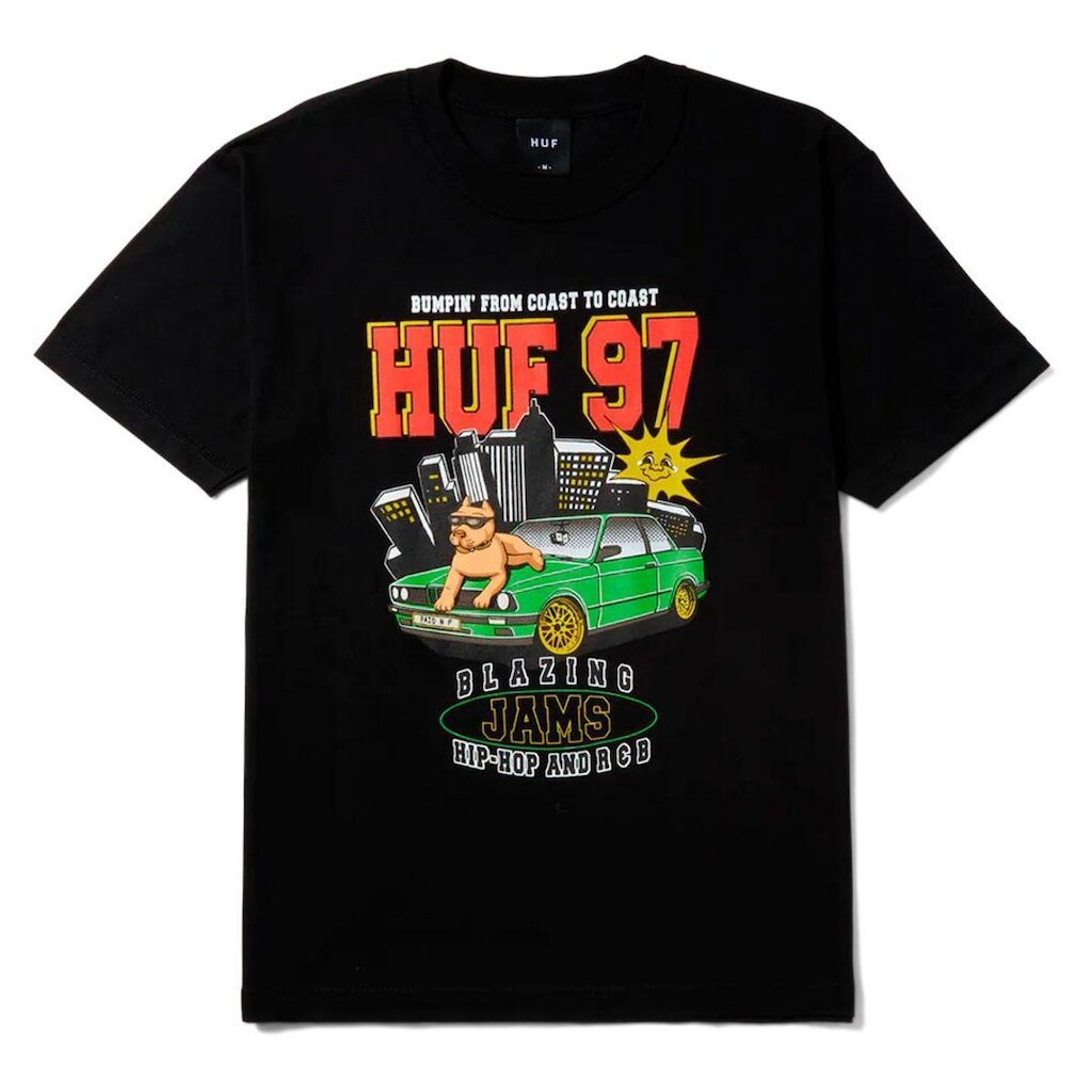 Camiseta Huf Blazing Jams Masculino