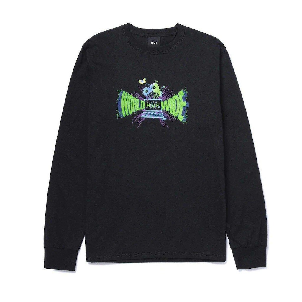 Camiseta HUF Manga Longa Off-Line