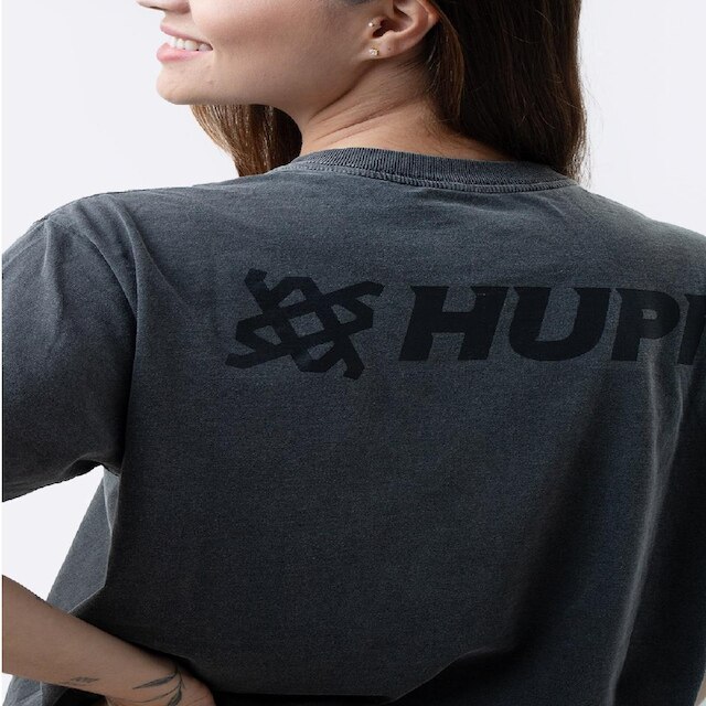 Camiseta HUPI Casual Chumbo Institucional