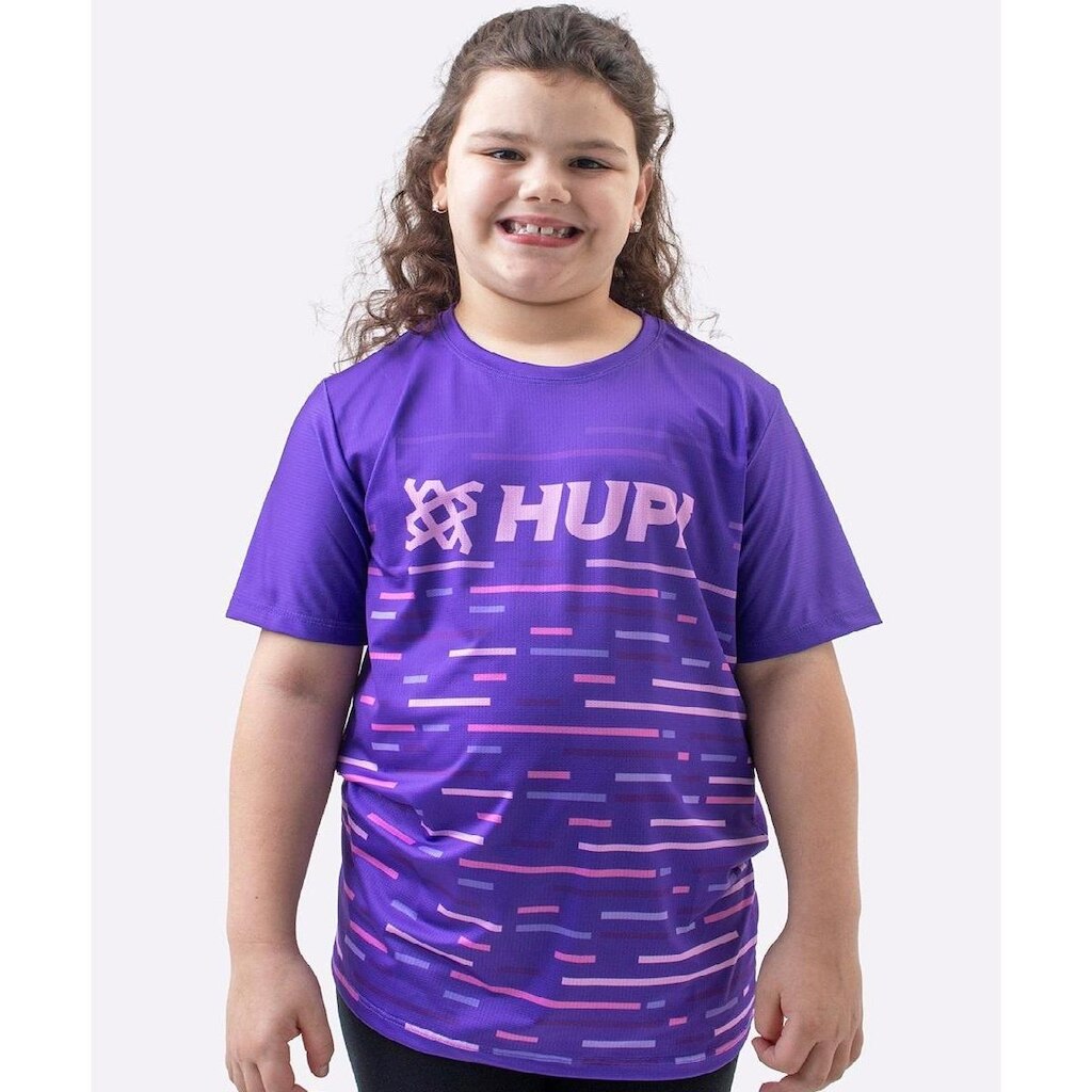 Camiseta HUPI Infantil Malta Roxo