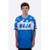 Camiseta HUPI Naja Masculina - Azul Petróleo+Branco