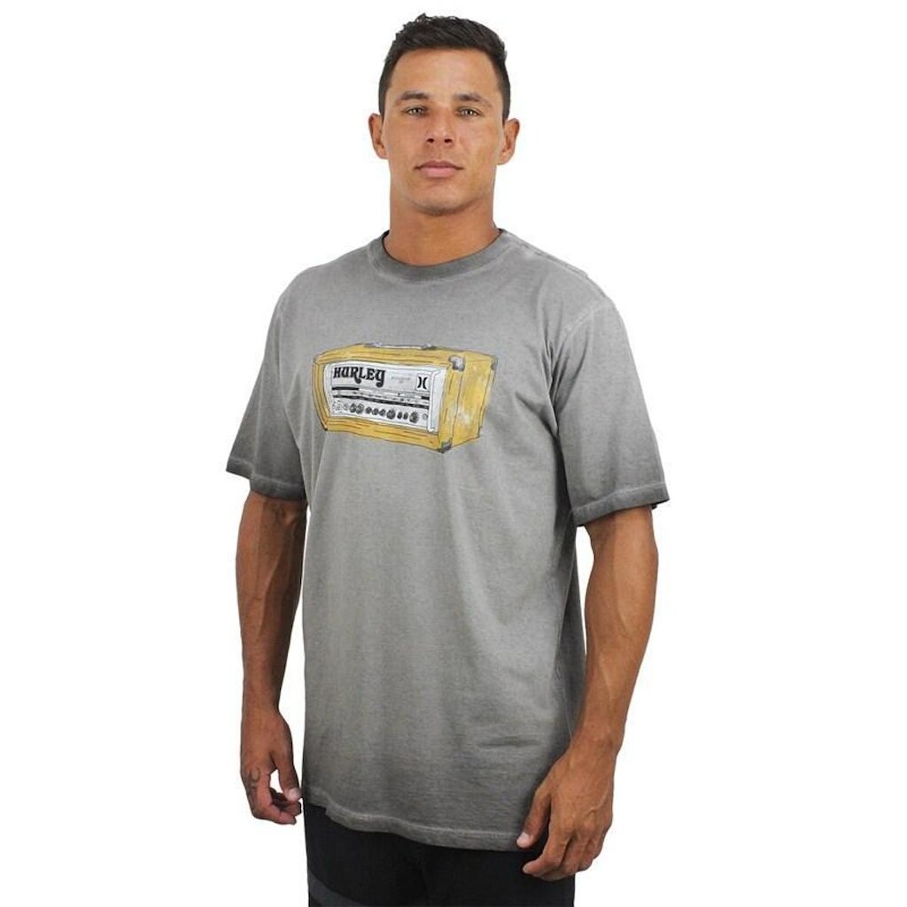 Camiseta Hurley Especial Orange Black