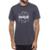 Camiseta Hurley HYTS010410 Paradise - Mescla Preto - Preto