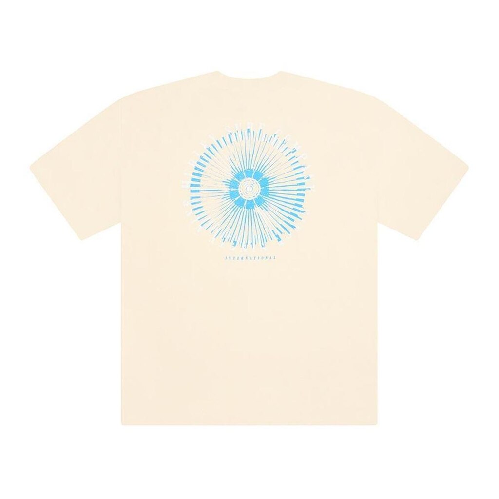 Camiseta Hurley HYTS030251 Internatioonal - Off White