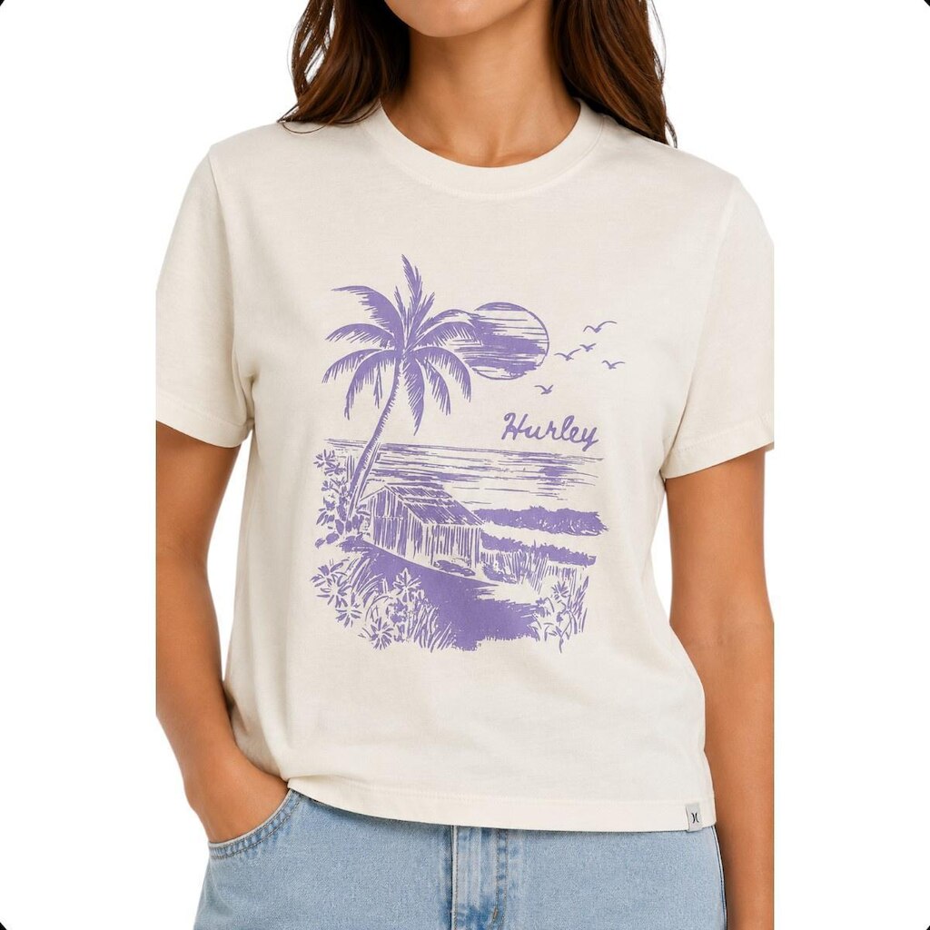 CAMISETA HURLEY ISLAND FEM