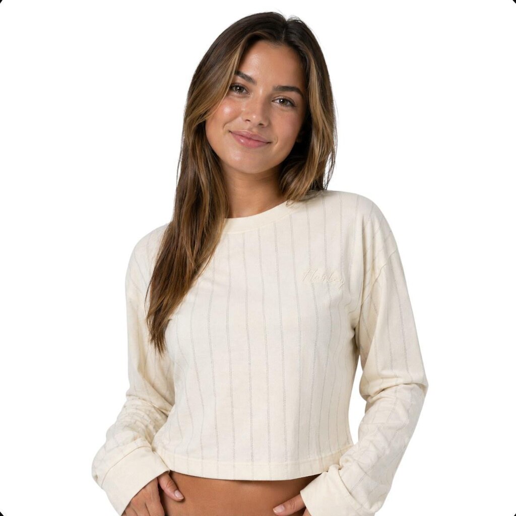 CAMISETA HURLEY ML LAUREN FEM