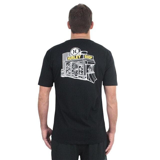 Camiseta Hurley Shop Preta