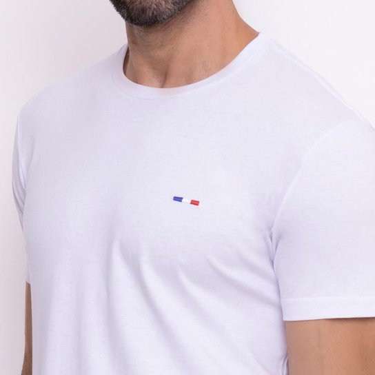 Camiseta Industrie Clássico França Premium Básica Masculina