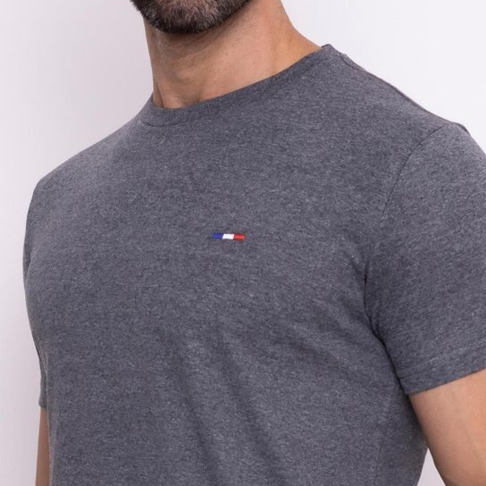 Camiseta Industrie Clássico França Premium Básica Masculina