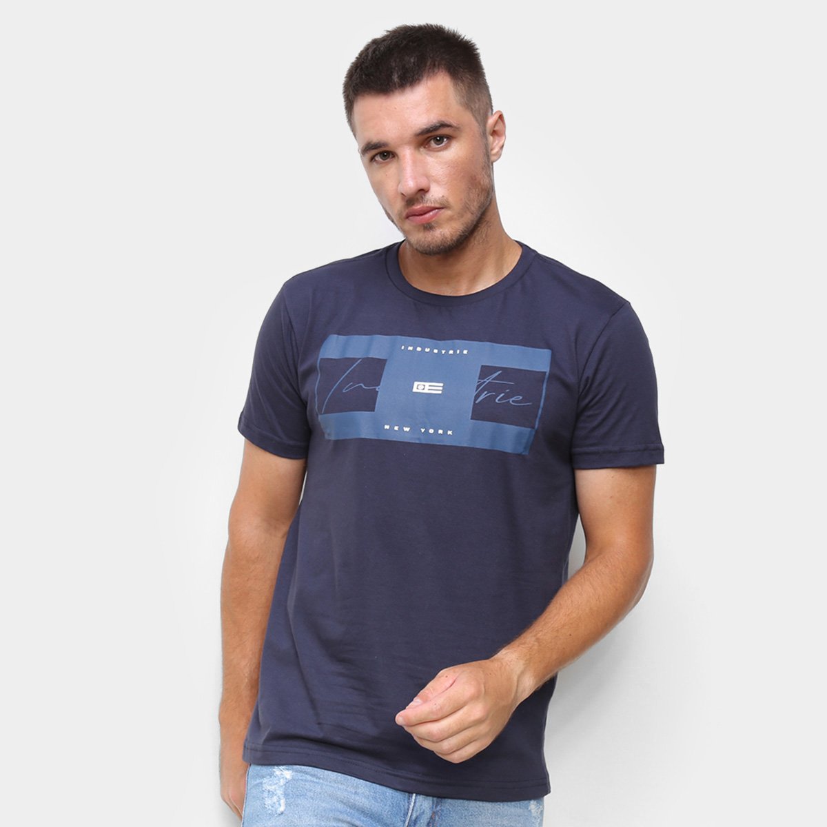 Camiseta Industrie New York Masculina - Marinho é ruim? Camiseta Industrie New York Masculina - Marinho é boa?