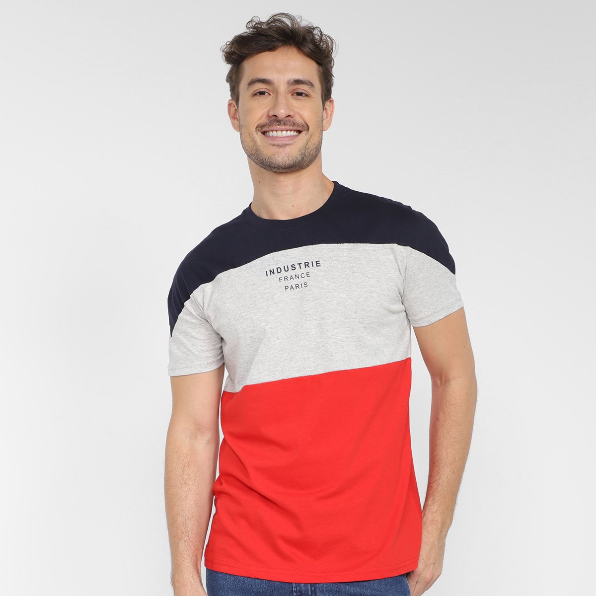 Camiseta Industrie Paris Masculina - Marinho é ruim? Camiseta Industrie Paris Masculina - Marinho é boa?