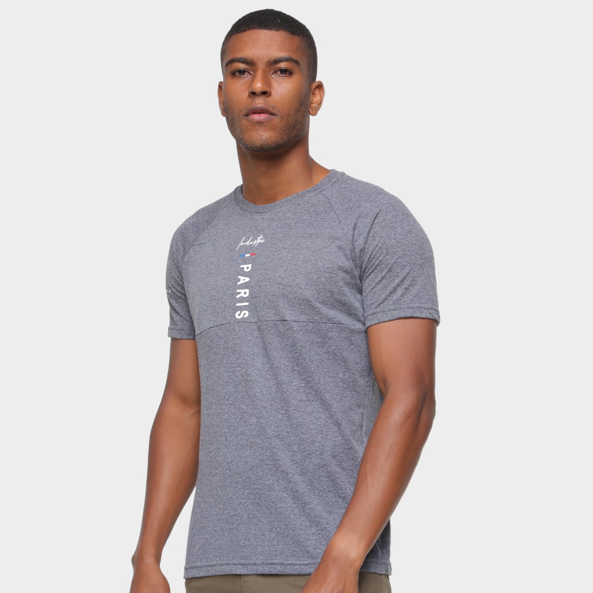 Camiseta Industrie Paris Masculina - Grafite é boa?