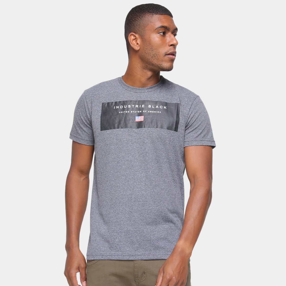 Camiseta Industrie USA Masculina - Grafite é ruim? Camiseta Industrie USA Masculina - Grafite é boa?