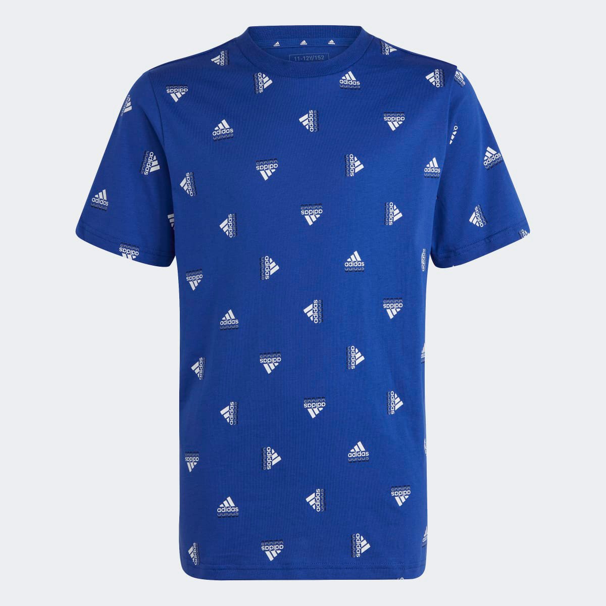 Camiseta Infantil Adidas Essentials Seasonals Brand Love - Azul+Branco Menor preço em Camiseta Infantil Adidas Essentials Seasonals Brand Love - Azul+Branco