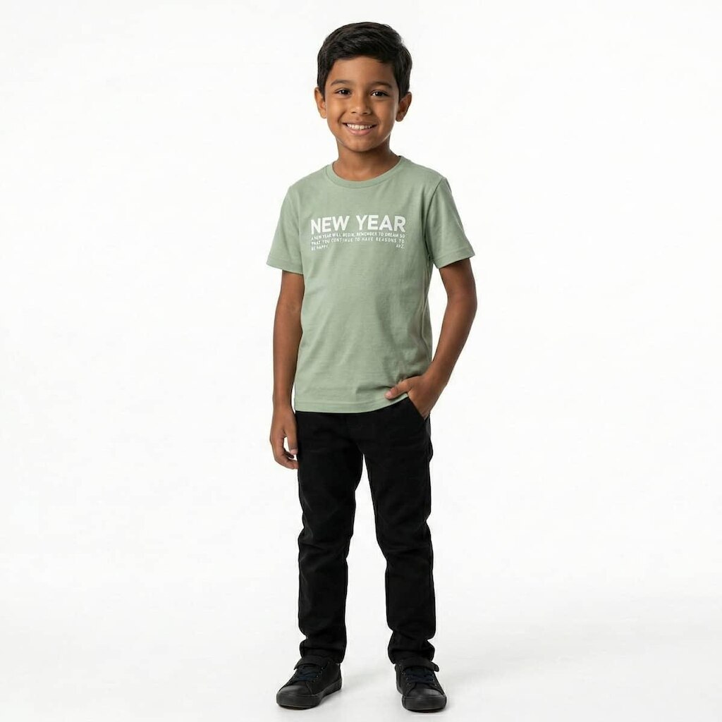 Camiseta Infantil Alakazoo 100% Algodão 4 a 10 Anos Menino 45932