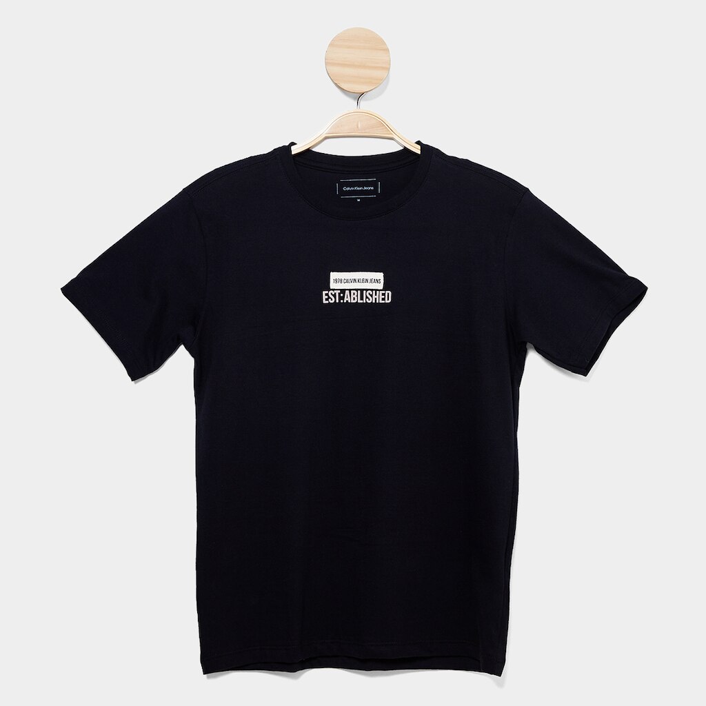 Camiseta Infantil Calvin Klein Ablished Menino