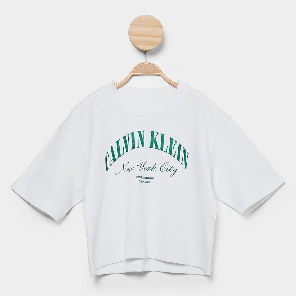 Camiseta Infantil Calvin Klein Mc Copa Menina
