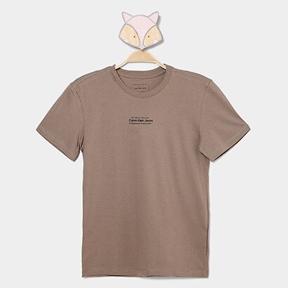 Camiseta Infantil Calvin Klein Menino - Masculino