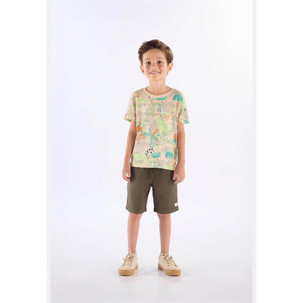 Camiseta Infantil em Algodão Flamê Up Baby