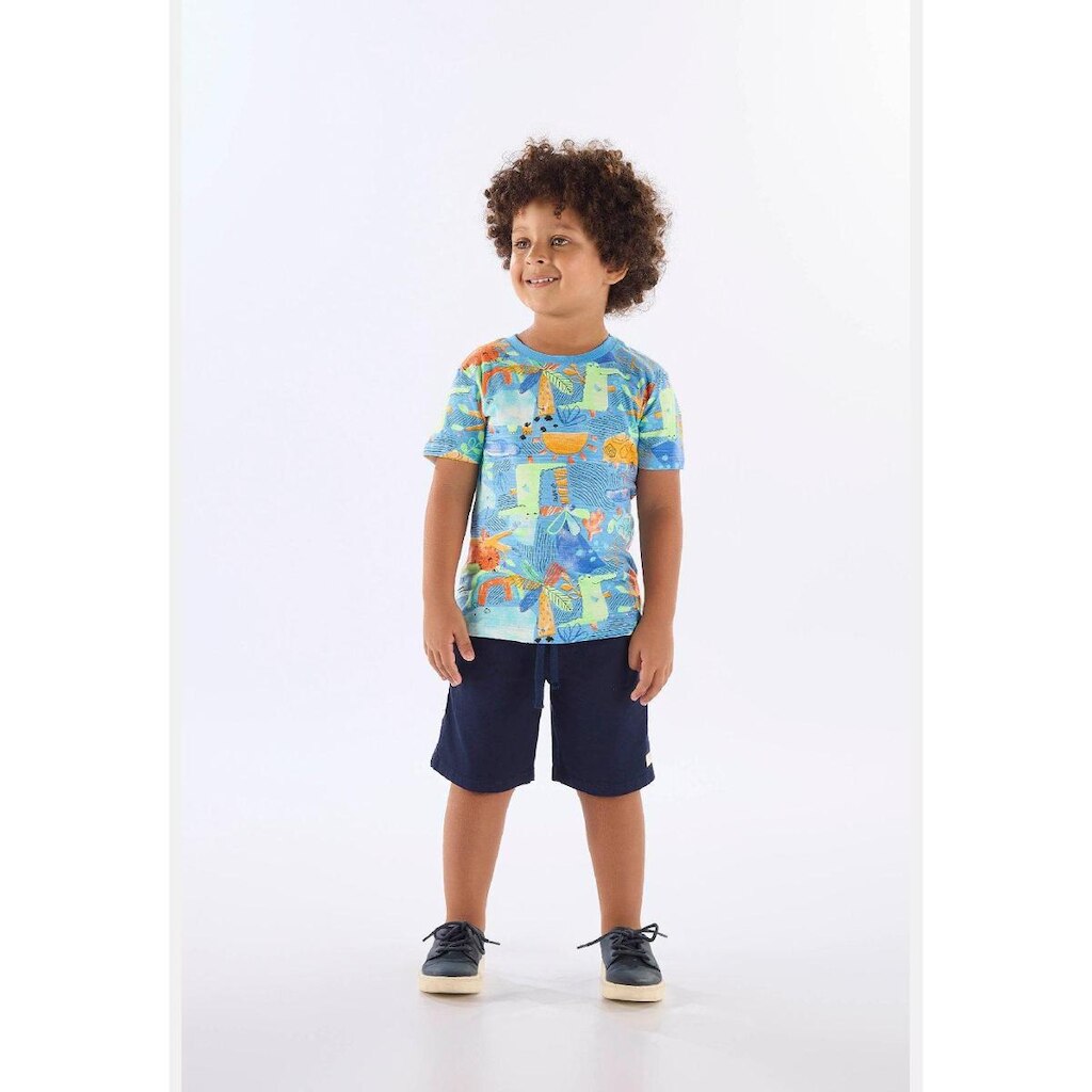 Camiseta Infantil em Algodão Flamê Up Baby