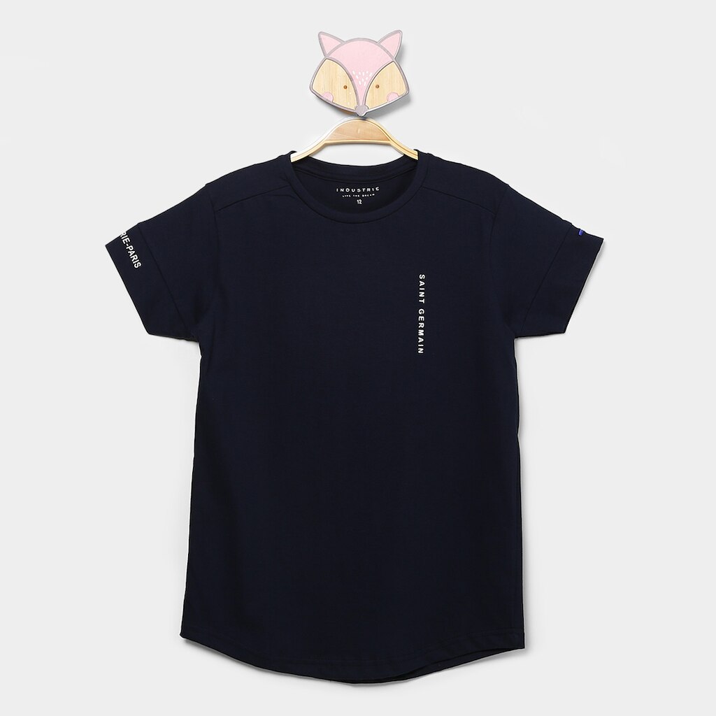 Camiseta Infantil Industrie Alongada Menino