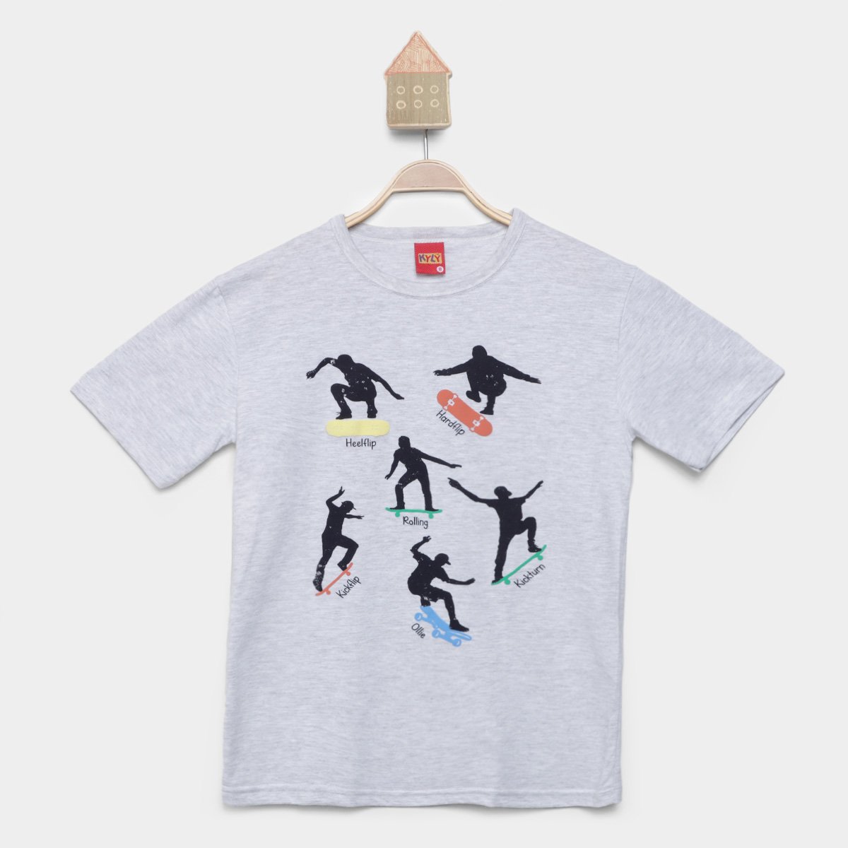 Camiseta Infantil Kyly Skate Menino Menor preço em Camiseta Infantil Kyly Skate Menino