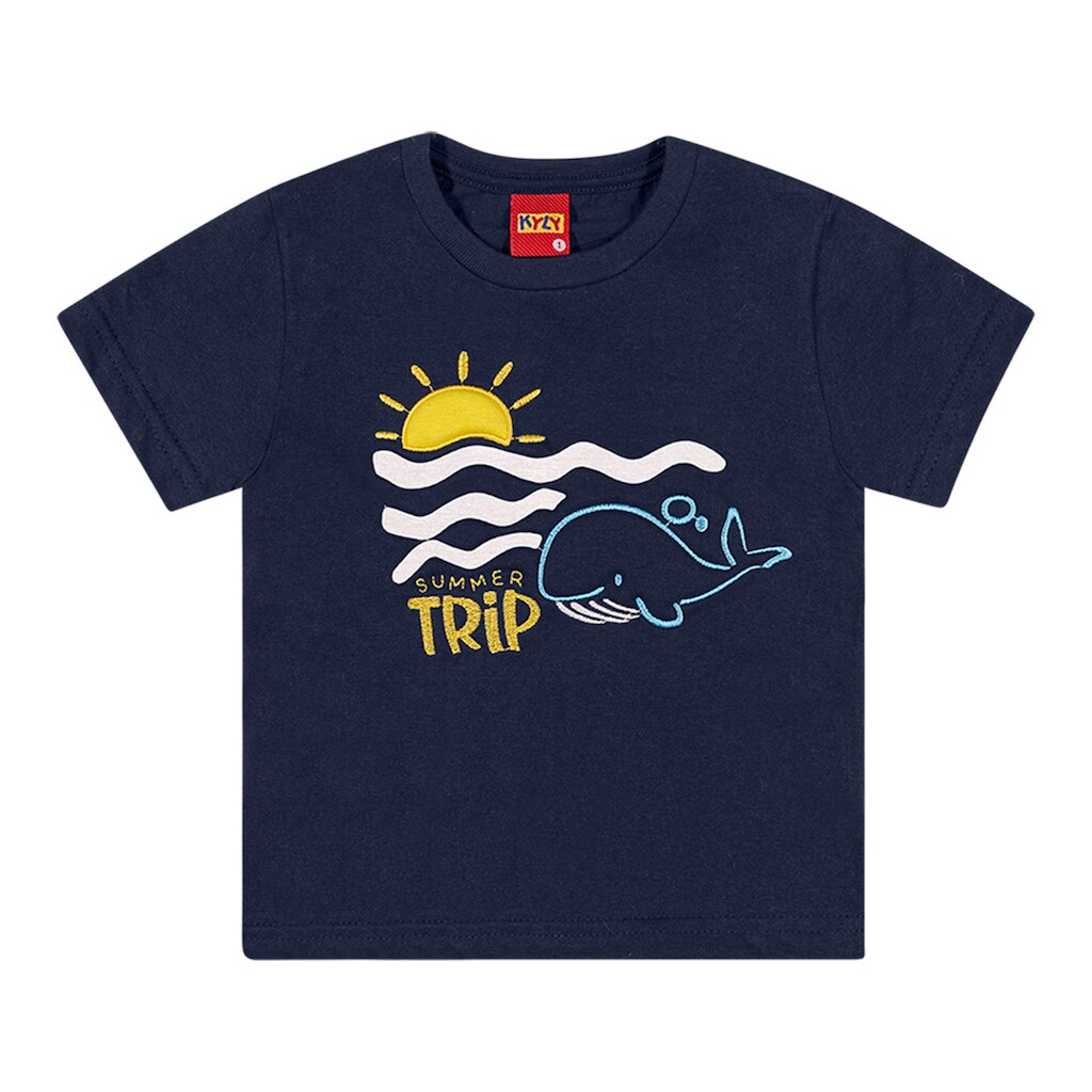 Camiseta Infantil Kyly Summer Menino