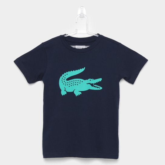 Camiseta Infantil Lacoste Masculina - Marinho