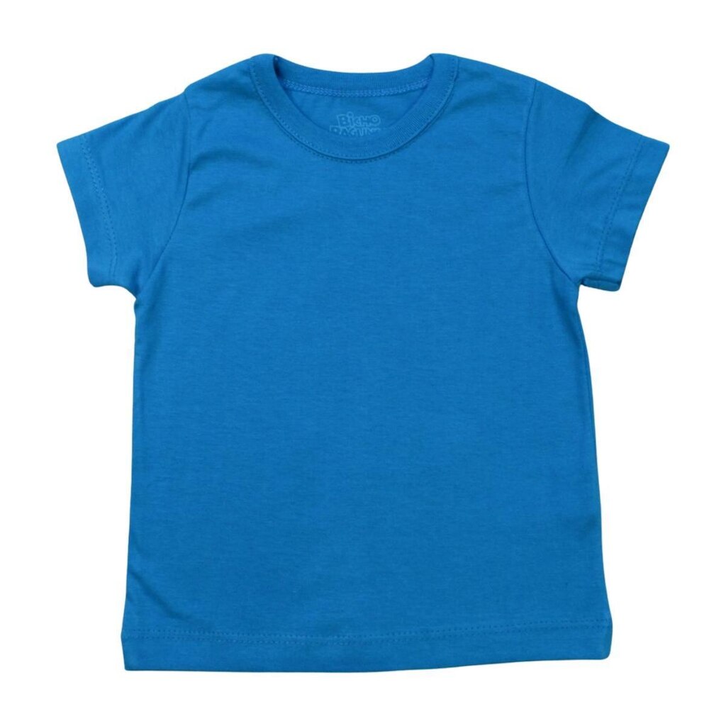 Camiseta Infantil Manga Curta Básica 7276 - Bicho Bagunça