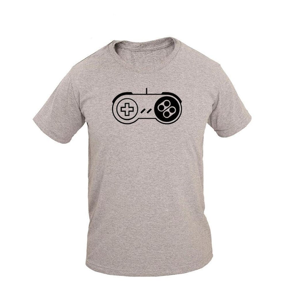 Camiseta Infantil Menino Algodão Estampa Controle Casual