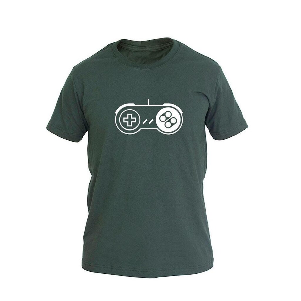 Camiseta Infantil Menino Algodão Estampa Controle Casual