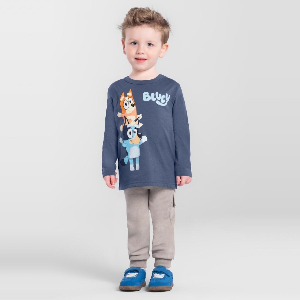 Camiseta infantil menino da Bluey Brandili
