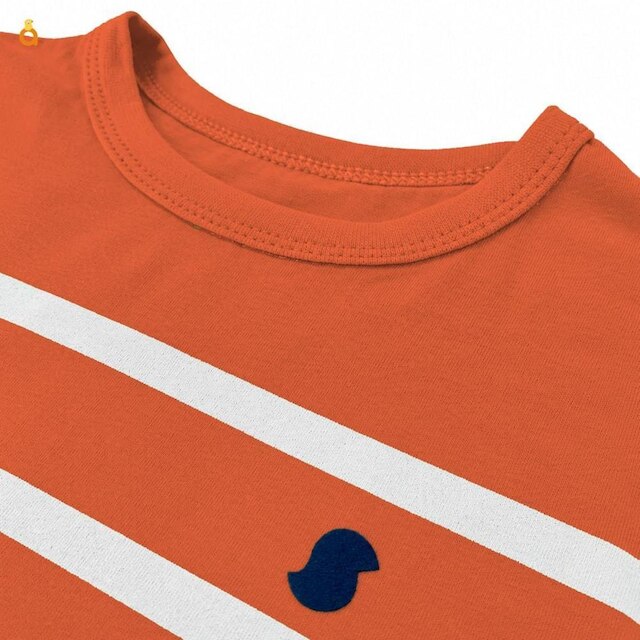 Camiseta Infantil Menino Listras Alphabeto