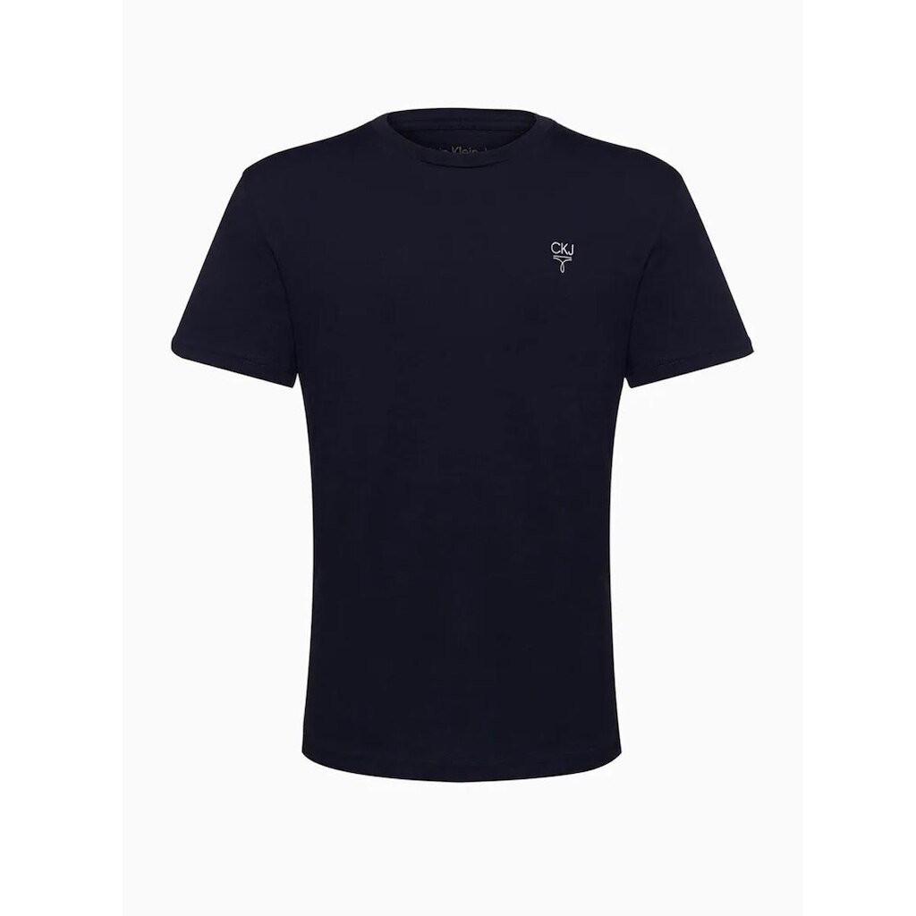 Camiseta Infantil Menino Ômega Logo Calvin Klein Jeans