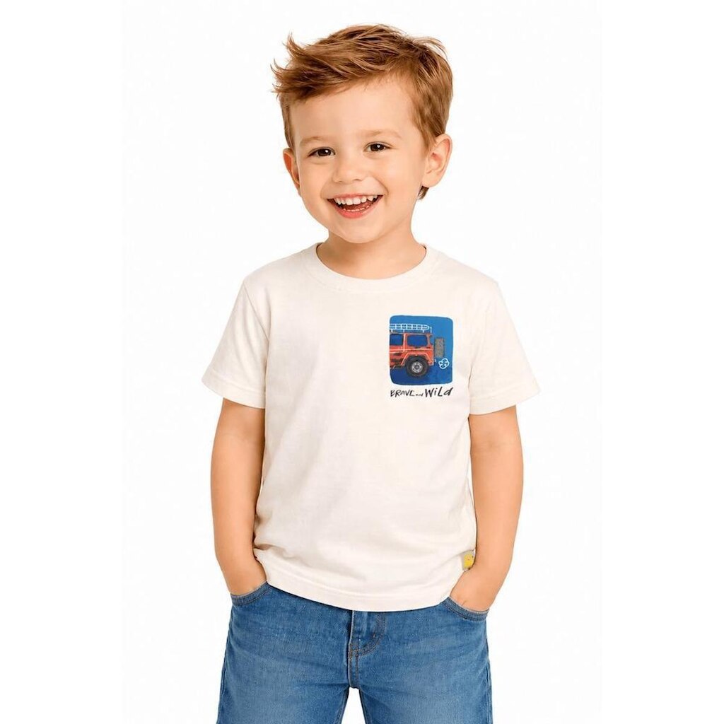 Camiseta infantil Menino Que bicho te mordeu Alphabeto Off