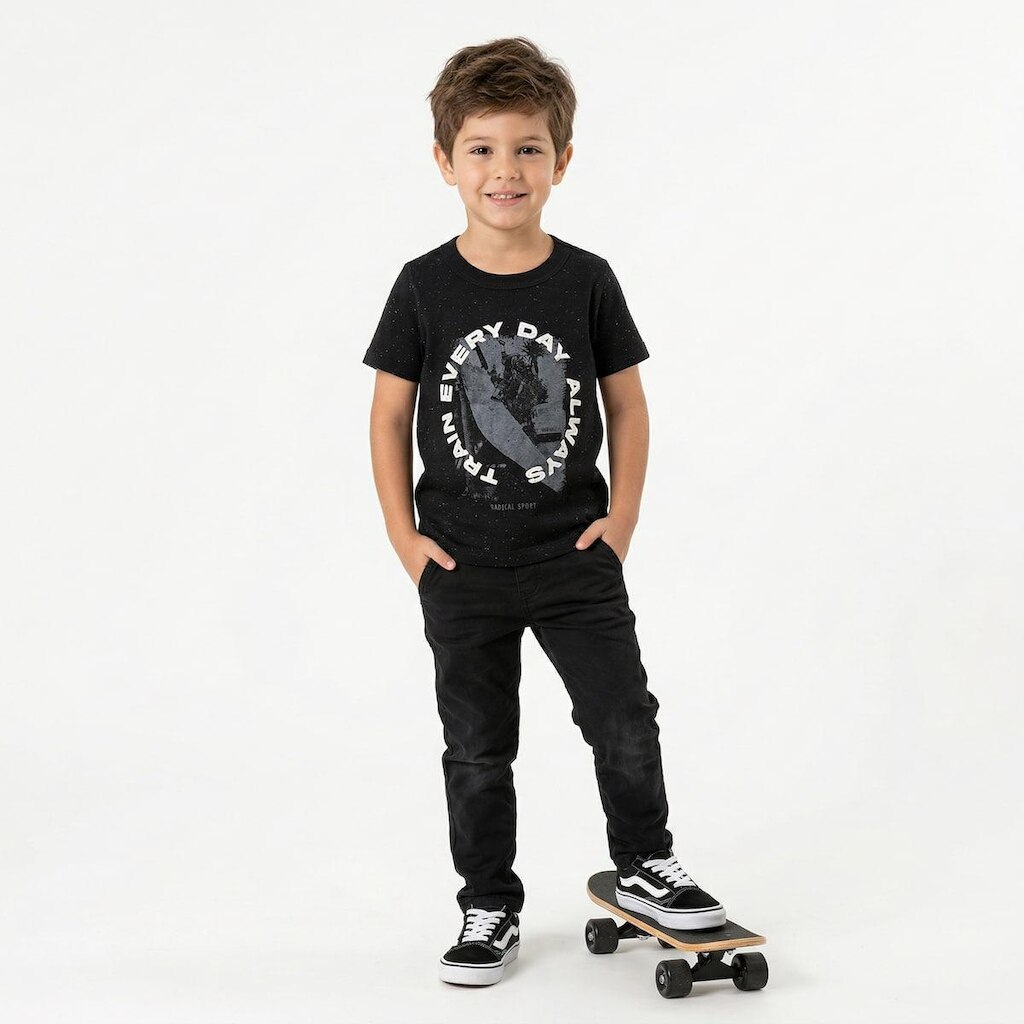 Camiseta Infantil Menino Radical Sport 85% Algodão Malwee 1000120019