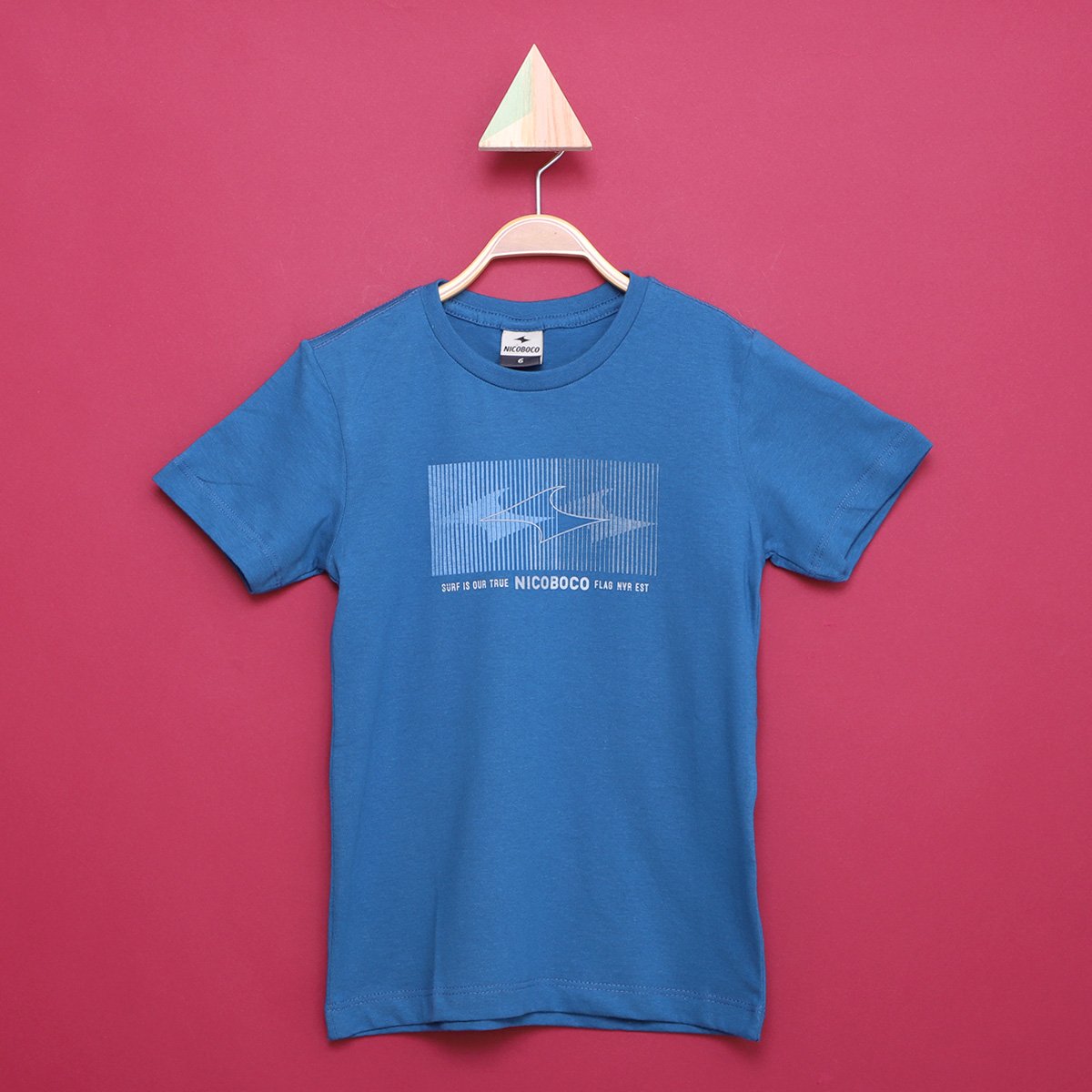 Camiseta Infantil Nicoboco Verviers Masculina - Azul Royal é ruim? Camiseta Infantil Nicoboco Verviers Masculina - Azul Royal é boa?