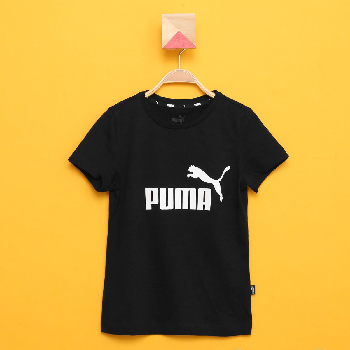 Camiseta Infantil Puma Essentials Logo Feminina Menor preço em Camiseta Infantil Puma Essentials Logo Feminina