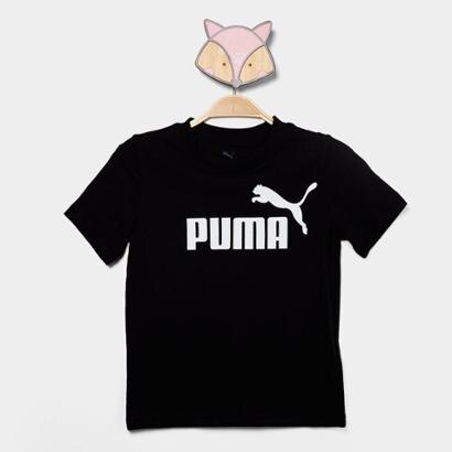 Camiseta Infantil Puma Logo Menino - Masculino