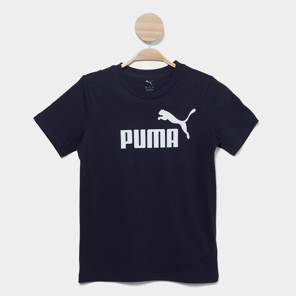 Camiseta Infantil Puma Logo Menino
