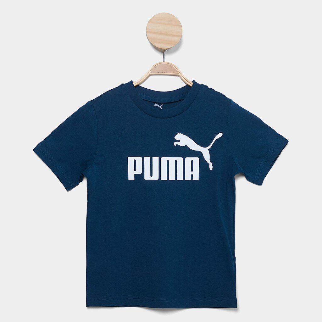 Camiseta Infantil Puma Logo Menino