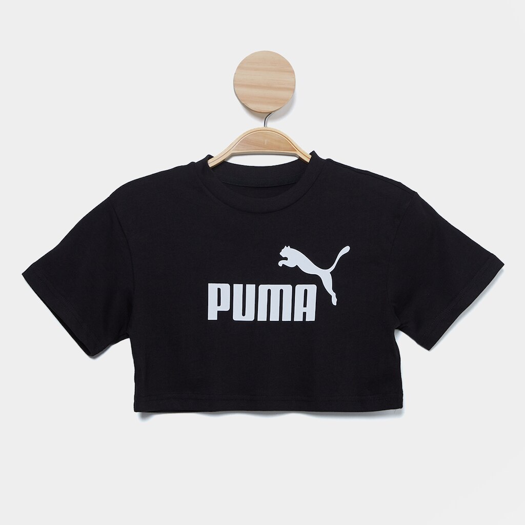 Camiseta Infantil Puma Logo Short Length Menina
