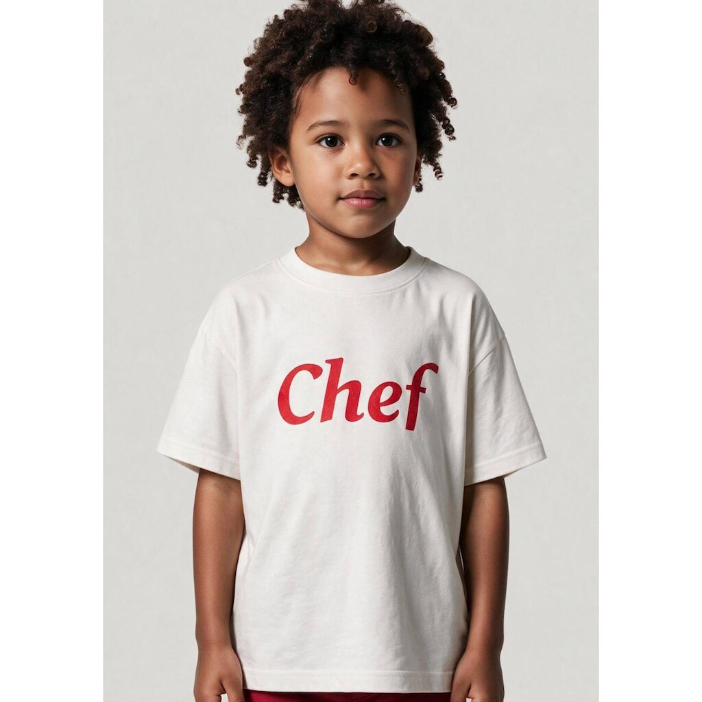 Camiseta Infantil Unissex Chef Hering Kids + Renata Vanzetto