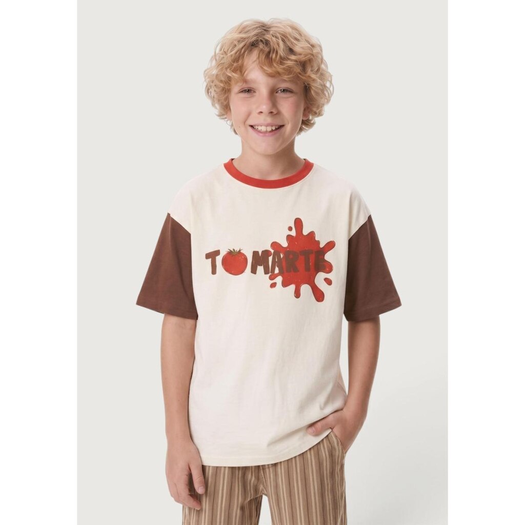 Camiseta Infantil Unissex Com Estampa Hering Kids + Renata Vanzetto